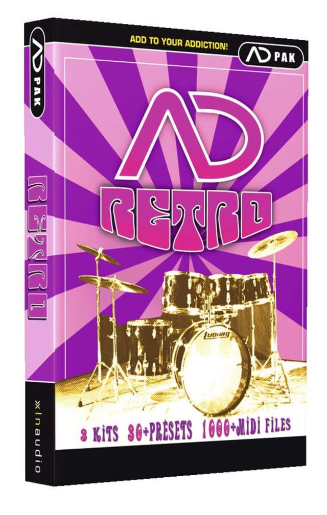 Add the drum sounds of the '70s to your studio.